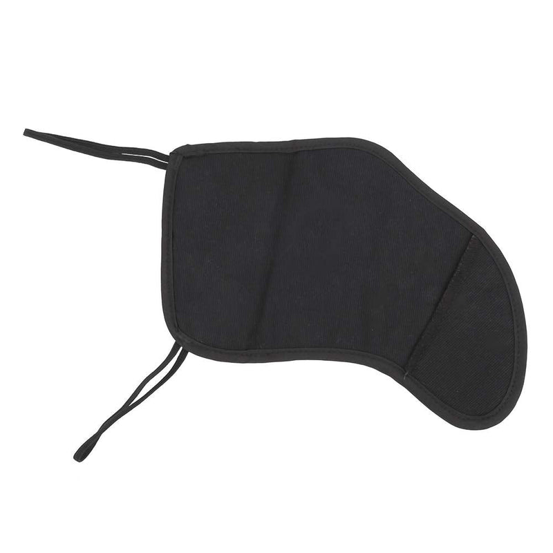 Violin Chin Rest Pad Cotton + Sponge Chin Rest Cover Protector Violin Shoulder Rest Pad Musical Instrument Accessories Suitable for 4/4 3/4 1/2 1/4 1/8 Violin