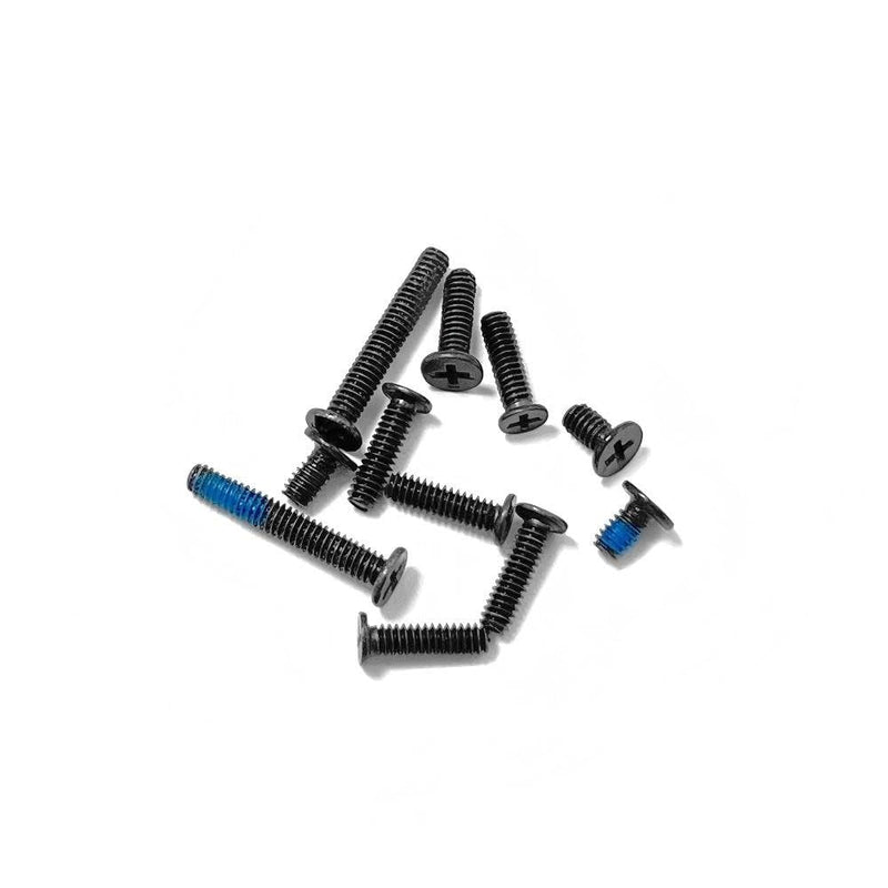 Zahara Lower Bottom Base Cover Screws for ASUS TUF Gaming A16 FA608 FA608WI | FA608WV FA608WM / TUF Gaming F16 FX608 FX608LP FX608LM Black Bottom Case Screws,Laptop Repair Screws