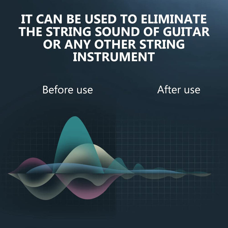 [AUSTRALIA] - Milisten Guitar String Mute Guitar Practical Using Mute Sound Reduction 