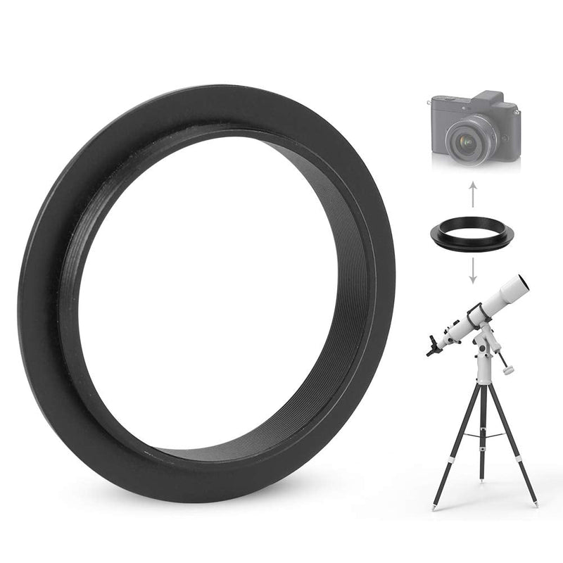 [AUSTRALIA] - 1PCS M48-M54 Adapter Astronomical Telescope Ring, M48-M54 Adapter Ring for Astronomical Telescope - Black 