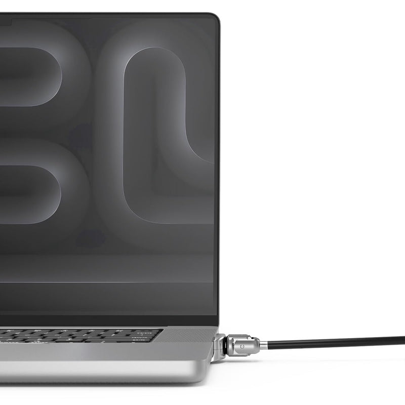 Compulocks Ledge Adapter for MacBook Pro 16-inch (M1/M2/M3/M4/M5) with Keyed Cable Lock | Secure aluminum MacBook security lock by Compulocks Keyed Lock