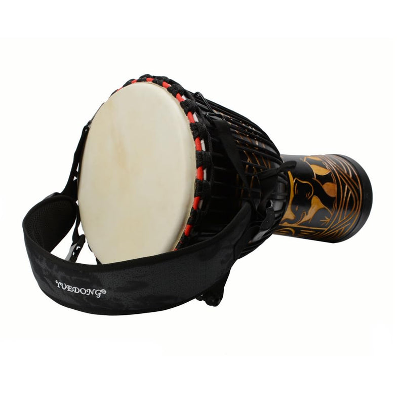Djembe Waist Strap,African Hand Drum Belt,Snare drum Waist Strap,Thicken Padding,Adjustable (For Adlut) For Adlut