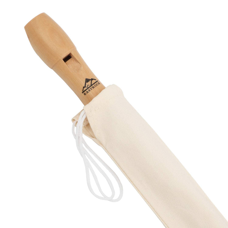 Eastrock Soprano Recorder German fingering C Key Beginners Recorder Instrument for Adults, 3 Piece Recorder With Hard Case（Maple Wood） 3 piece German Style