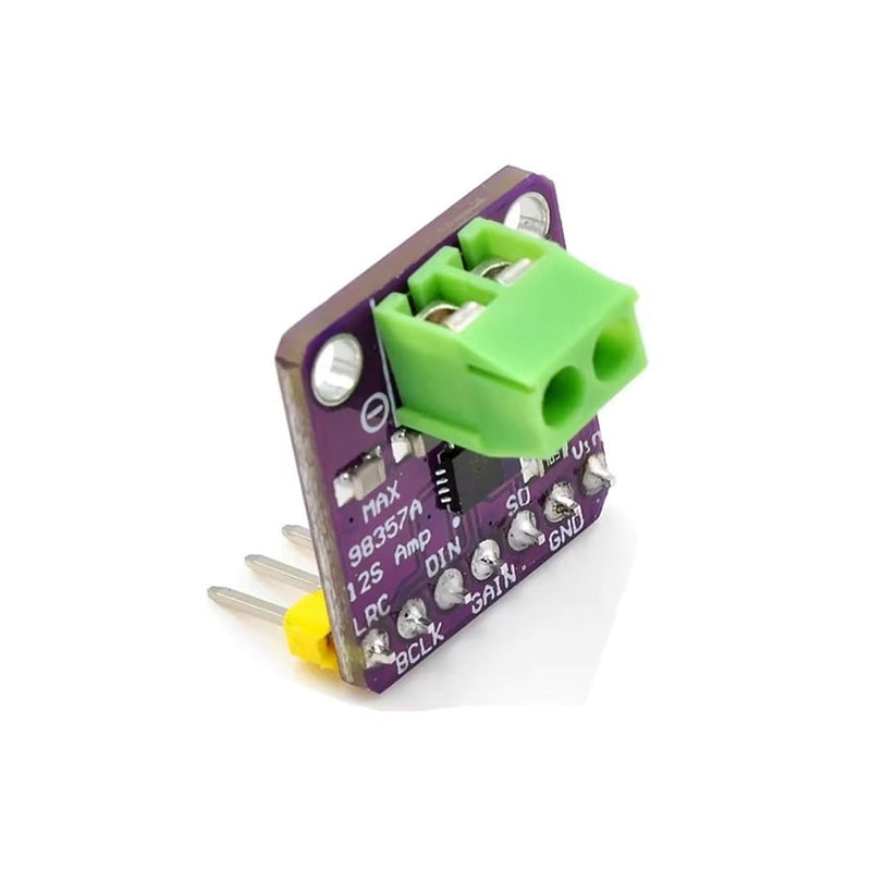 MAX98357 I2S 3W DAC Decoder Breakout Module Supports ESP32 Raspberry Pi Pack of 4