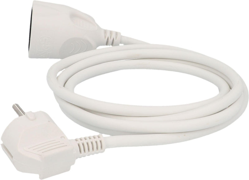 UNITEC Schuko Extension H05VV-F3G 1.5 mm² IP20 2 m White