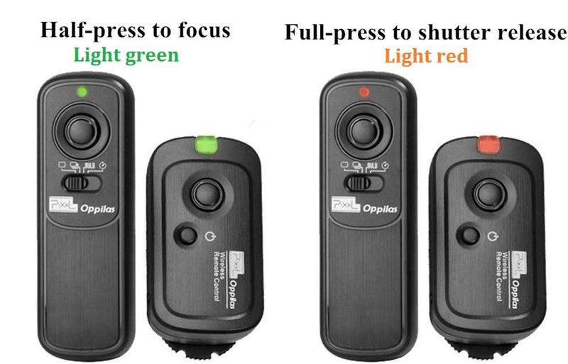 [AUSTRALIA] - Pixel Camera Wireless Remote Shutter Release RW-DC0 for Nikon Z8 Z9 D3 D4 D5 D6 D800 D850 D800E D810A D810 D700 D500 D300 D300s D200 F100 F90 F90X F6 F5 N90s D1X D2H with Nikon MC-30A MC-36A 