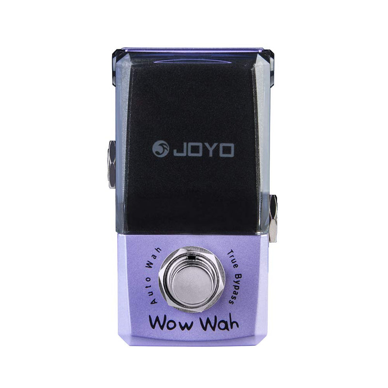 JOYO Auto Wah Mini Pedal for Electric Guitar Effect - True Bypass Ironman Series (Wow Wah JF-322) purple auto wah
