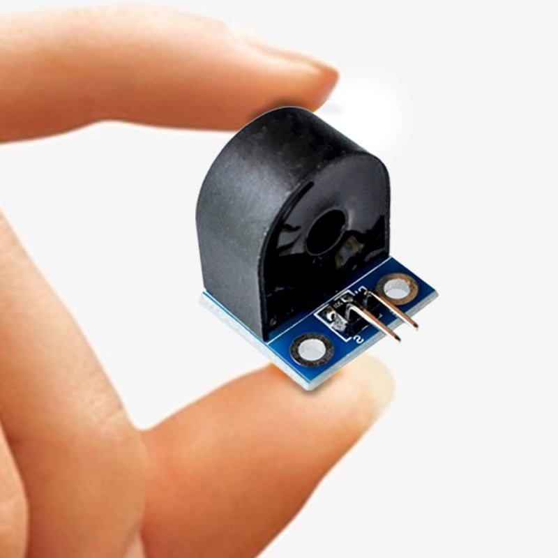 5pcs ZMCT103C 5A Current Sensor Single-Phase Micro Current Transformer Module, AC Active Precision Output Card 5mA Max 3000V Measurement, with Cable, for Arduino