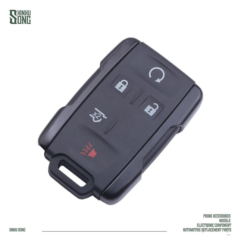 M3N323-37100 Car Key Fob Keyless Control Entry Remote 5 Button 315HZ Vehicles Replacement for 2015-2020 Suburban Tahoe 13580081 Key Fob13577768