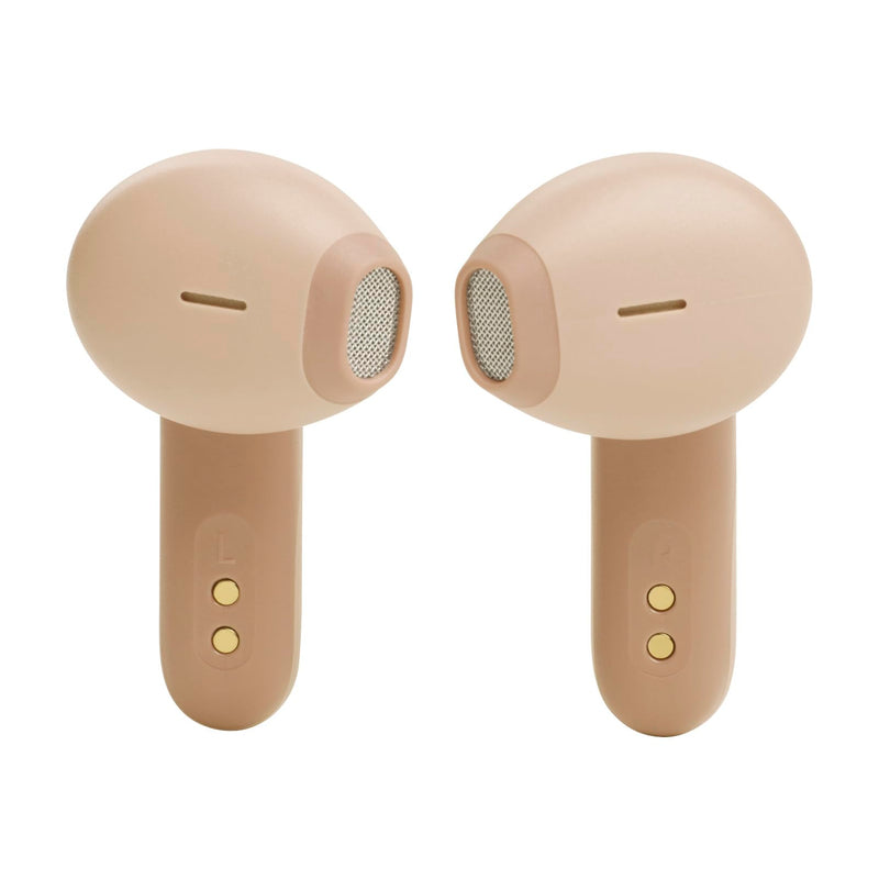 JBL Vibe Flex True Wireless Earbuds – Bluetooth Earphones with Deep Bass Sound, IP54 Water & Dust Resistant, Long Battery Life, Voice Assistant Compatible, Open-Ear Design (Beige) Beige