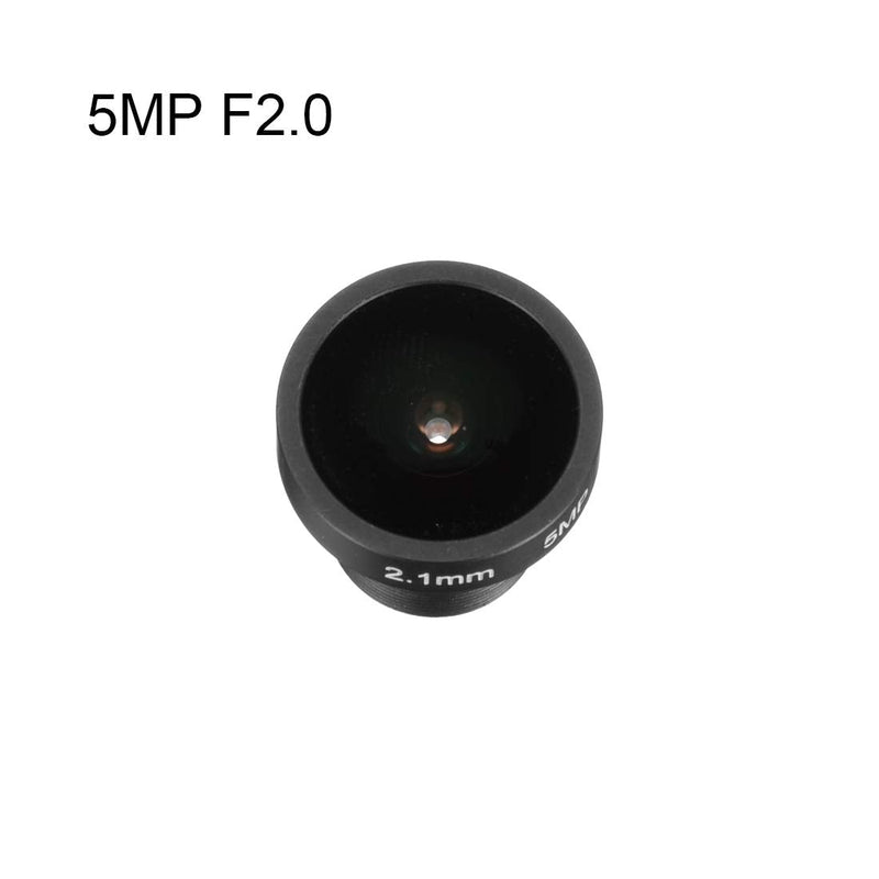 uxcell 2.1mm 5MP F2.0 FPV CCTV Camera Lens Wide Angle for CCD Camera