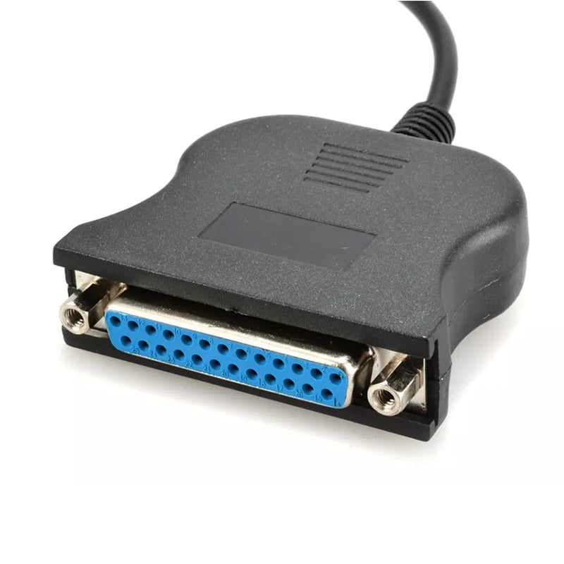 NEORTX USB to DB25 Printer Cable, USB A Male to 25 Pin DB25 Female IEEE 1284 Parallel Printer Converter Cable
