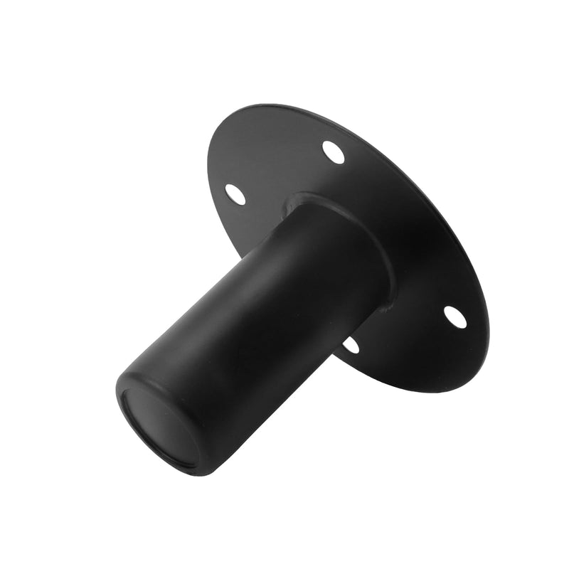 4Pcs Speaker Stand Top Hat, Metal Speaker Cabinet Pole Mount, Speaker Iron Bottom Metal Stand Tripod Stand Dj Stand Speaker Cone Base Audio Speaker Stand Mounts Adapters, 4.25" x 3.15"