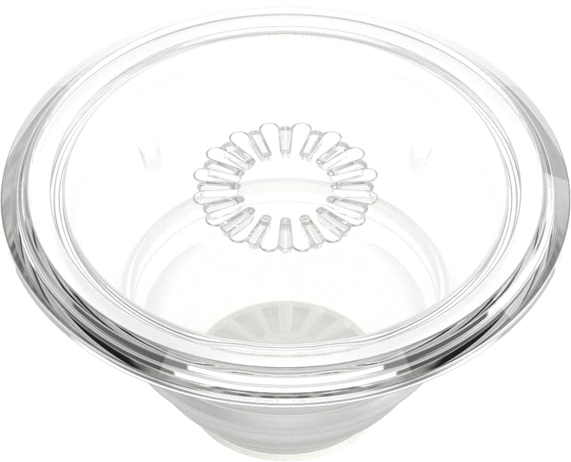 PopSockets Translucent Phone Grip with Expanding Kickstand, PopSockets for Phone, Translucent PopGrip - Clear Adhesive