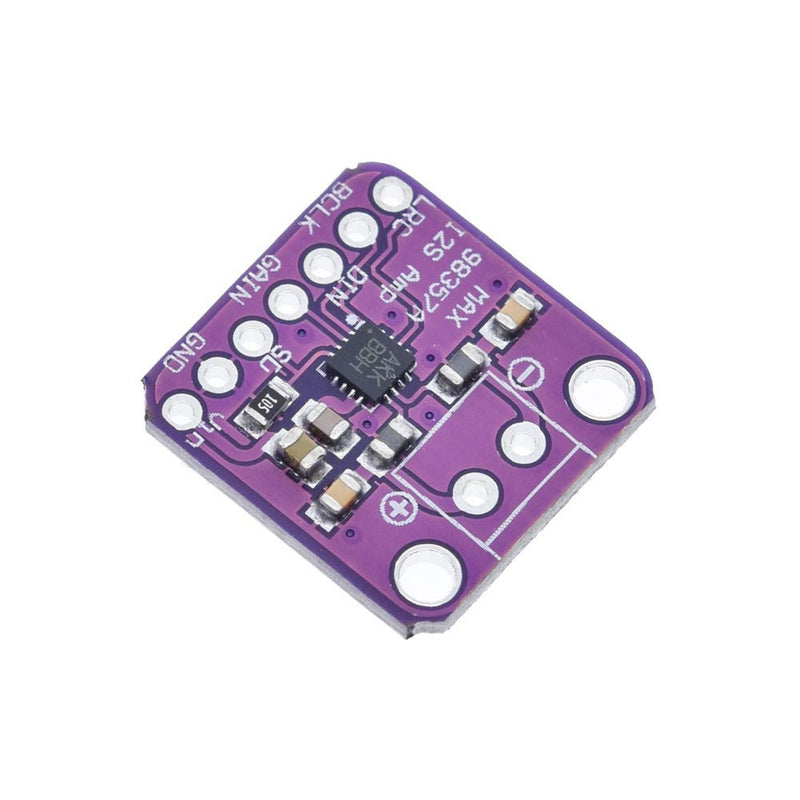 Youmile 2pcs MAX98357 Audio Power Amplifier Module I2S Class D Filterless Audio Amplifier Board for Raspberry Pi with Dupont Cable