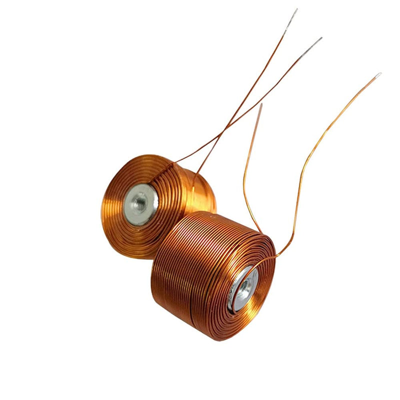 5/10pcs 19x12mm Magnetic Floating DIY Coil High Quality Copper Coil Electromagnetic Induction Experiment Coil (Pack of 10)