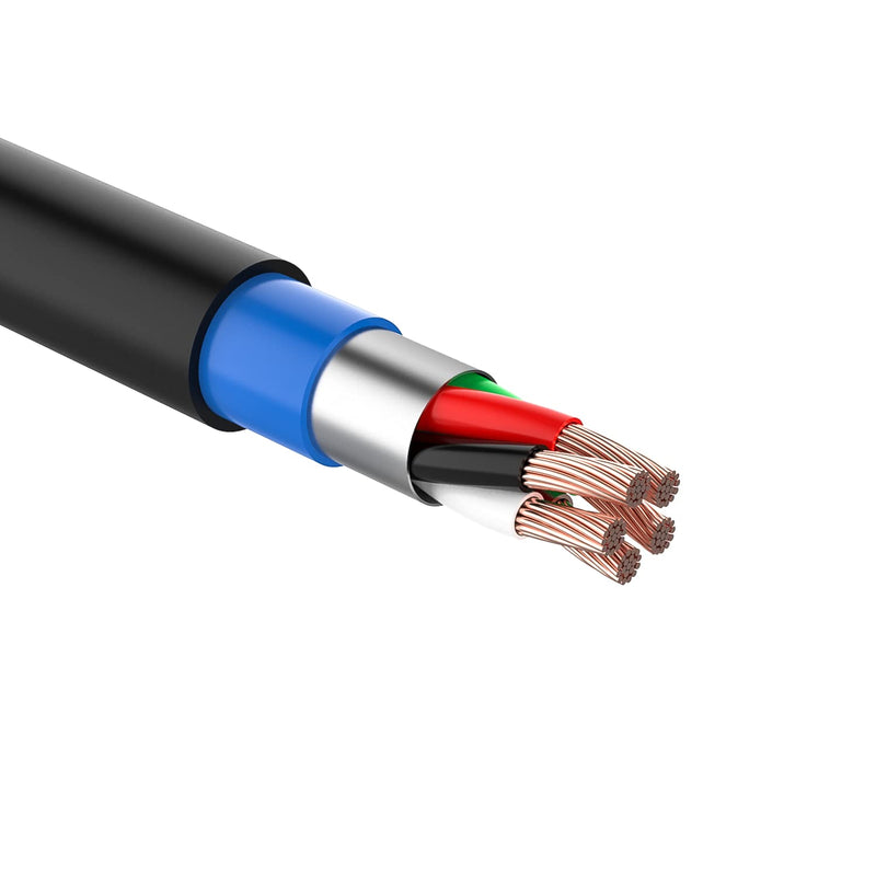 15ft Professional Tethering Cable USB-C Compatible with Sony Alpha A7 IV, A7R IV, A7/A7S/A7R III, ZV-E10, FX3, FX30, Nikon Z9/Z8/Z7/Z6, Canon EOS R10, R8, R7, R5C FujiFilmX-M5, X-T5, GFX 100 Lumix S1