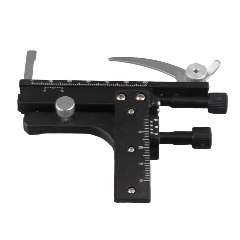Professional Clip-on Mechanical X-Y Movable Stage Calipers with Scale for Microscope