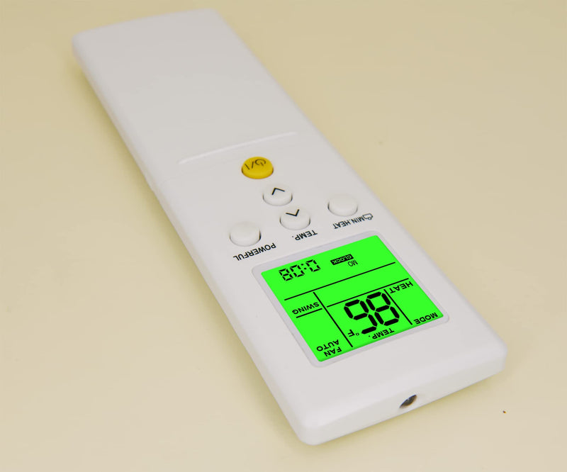 RCECAOSHAN Replacement for Fujitsu Air Conditioner Remote Control AR-RED1U ARRED1U AOU9RLS2 AOU12RLS2 AOU15RLS2 ASU9RLS2 ASU12RLS2 ASU15RLS2 Display in Both Fahrenheit and Celsius