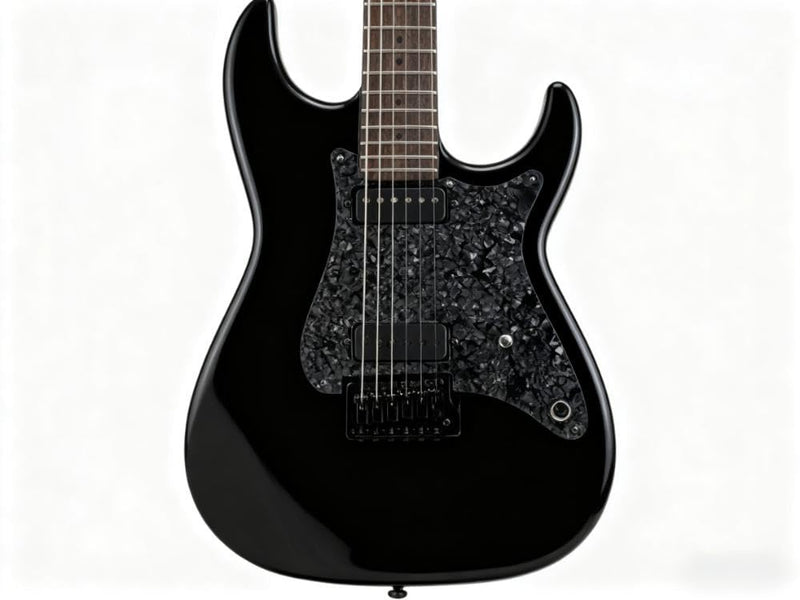 [AUSTRALIA] - 3-Ply Guitar Pickguard 24x31DIY Material Blank Pick Guard Scratch Plate Sheet for Strat Tele Electric Guitar Jazz Precision Bass (Black Pearl) Black Pearl 