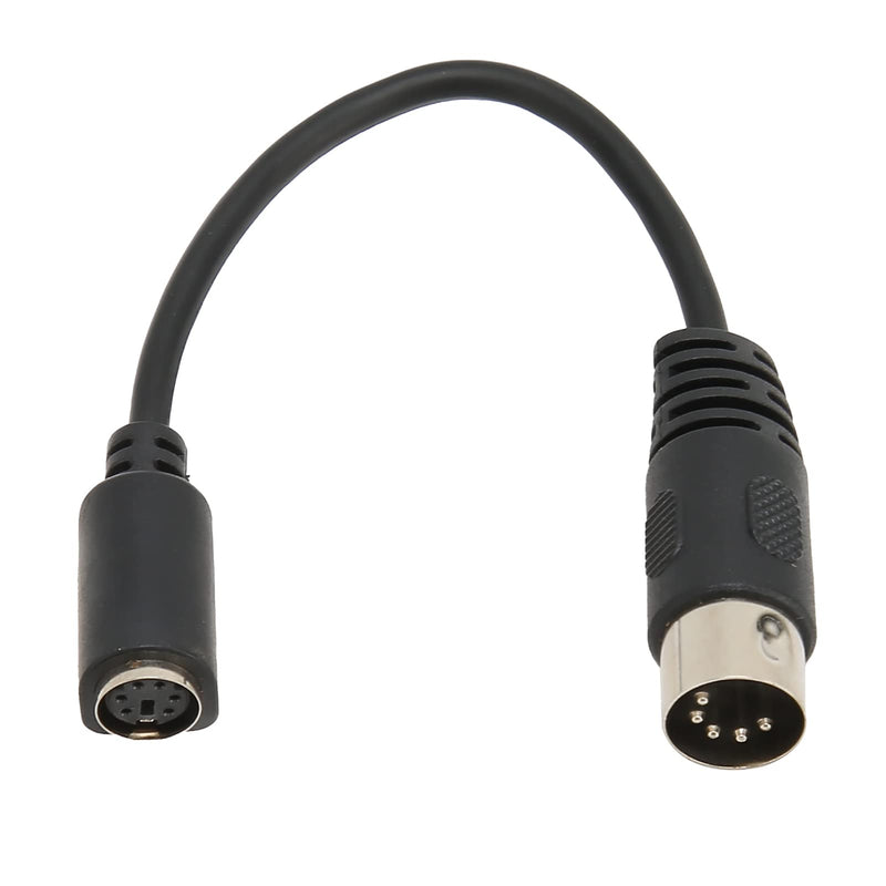 [AUSTRALIA] - Keyboard Converter Cable, 5 Pin DIN Male to 6 Pin Din Female Adaptor, 5 Pin DIN to PS/2 Cable Adapter 