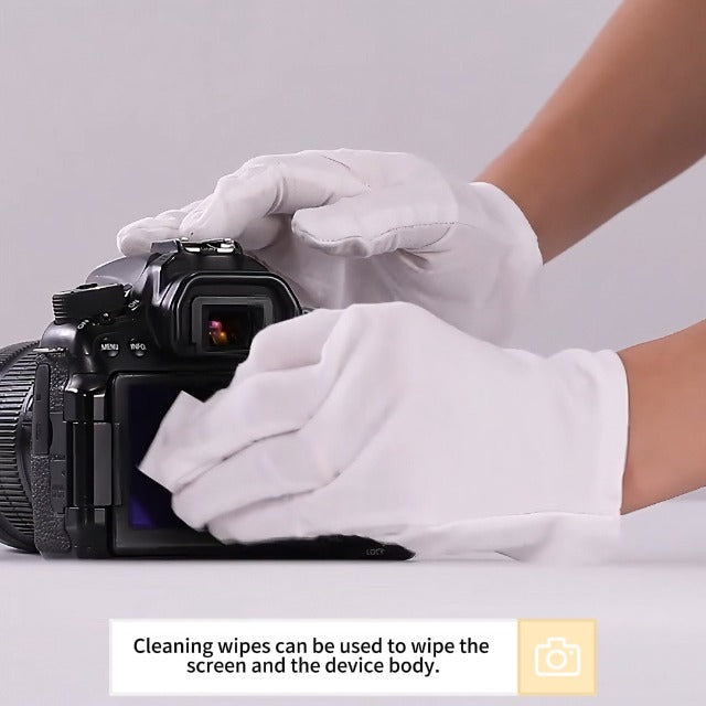 Professional Camera Cleaning Kit(38 pcs) - Including Lens Paper/Blower, APS-C Clean Swabs, Microfiber Cloths, Lens Pen, Clean Brush - DSLR Photography Accessories Lens Cleaning Kit Photographer Gifts