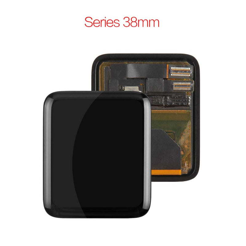 A-MIND for Apple Watch Series 1 Iwatch 1st 38mm LCD Display Touch Screen Replacement Assembly,for Iwatch 1st 38mm Display LCD Panel Repair with Tools 38mm LCD with Touch