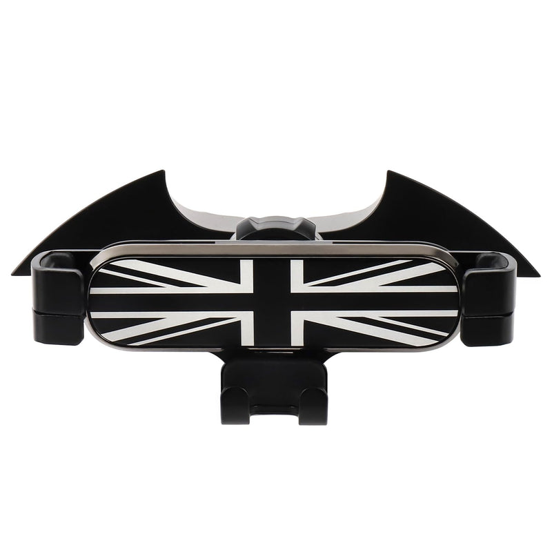 Metal Car Phone Holder, Union Jack Navigation Bracket Mount Dashboard Stand Cell Phone Holder for Mini Cooper F54 F55 F56 F57 F60 (6.5/8.8inch Navigation 2014-2019) (Union Jack)