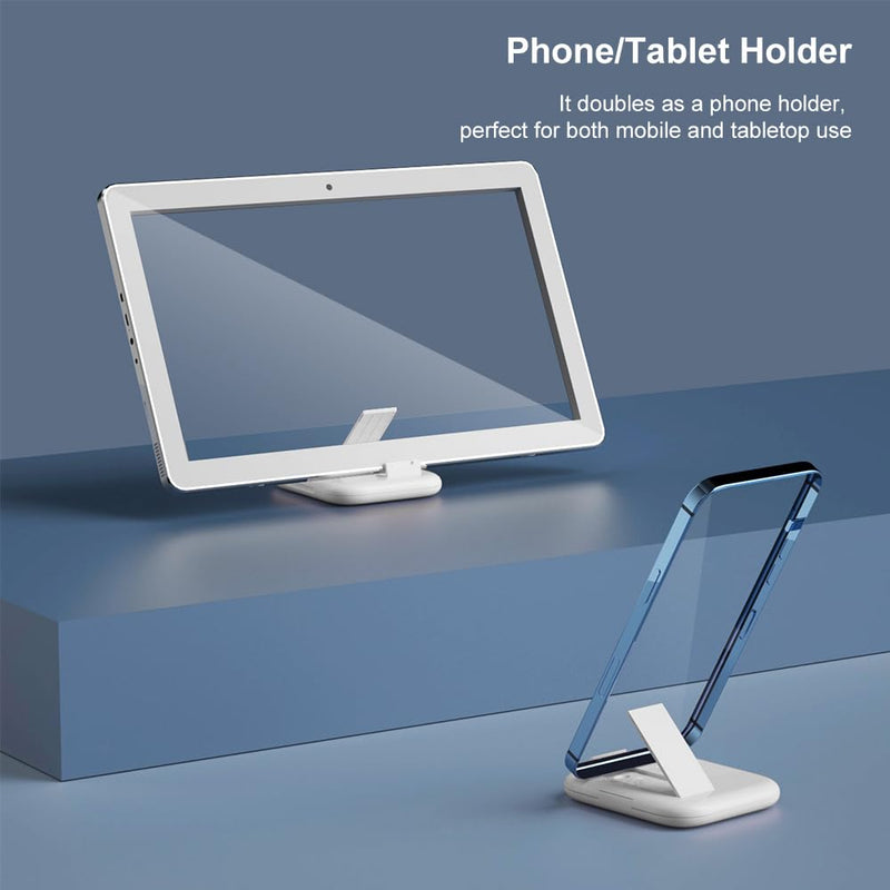[AUSTRALIA] - USB-C to USB Adapter, USB C Male Cable Box Contains Makeup Mirror/USB C Cable/Micro USB to USB C/USB A to USB C, Cell Phone OTG Adapters for iPhone 14/15, Google Pixel, Samsung Galaxy White 