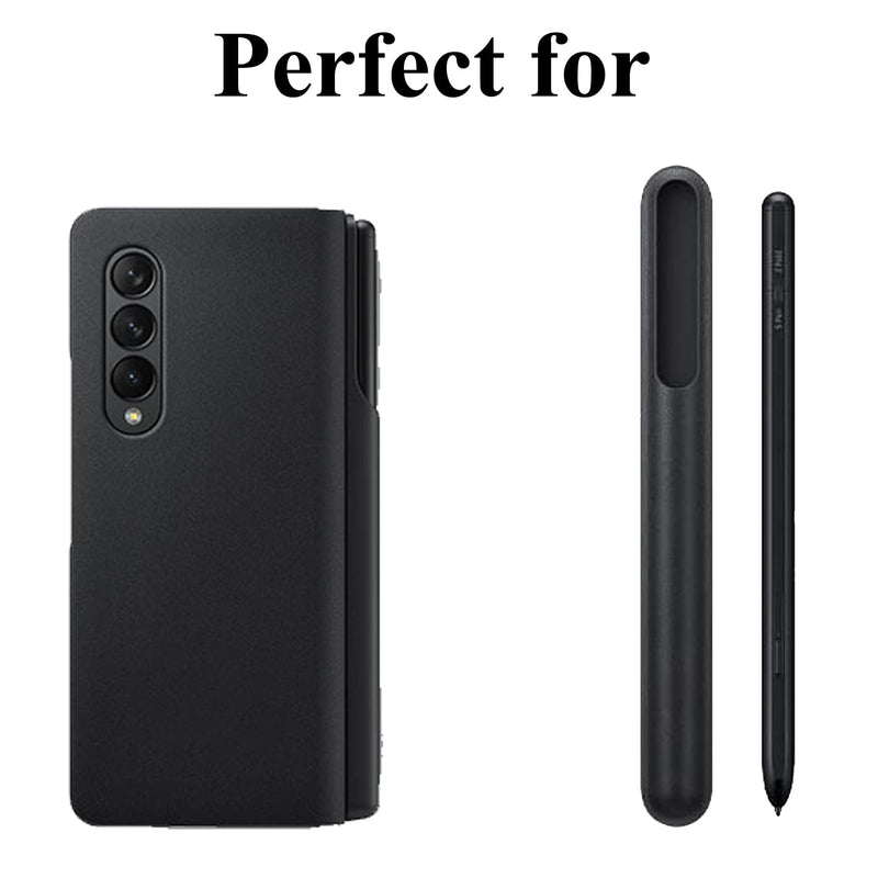 Galaxy Z Fold 3 S Pen Replacemen for Samsung Galaxy Z Fold 3 5G Fold Edition Stylus Pen Without Bluetooth + Tips/Nibs & Tweezer (Black)