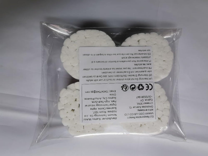 Cotton Wool Rolls, Pack of 200 Dental Cotton Rolls, Cotton Rolls for Dentist, Highly Absorbent Cotton, Dental Cotton Balls for Children and Adults