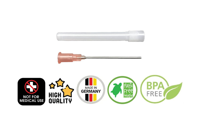 Set of Laboratory Syringes Liquid Syringe Hobby Syringe with Blunt Needle Various Sizes for E-Liquid Aroma Hobby and Home Work (Set 1 x 10 ml) Set 1x 10ml