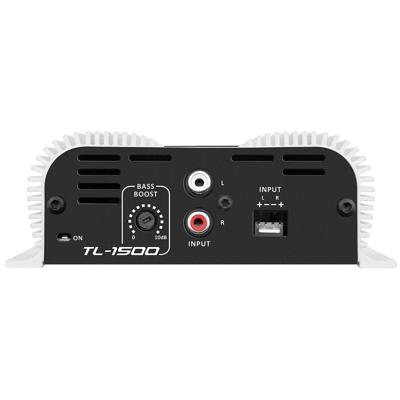 Taramp's TL 1500 2 Ohms 3 Channels 390 Watts Class D Full Range Amplifier, silver TL - 1500