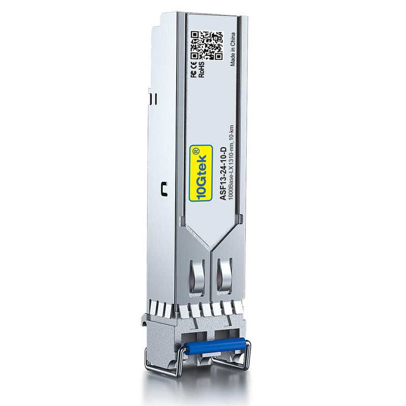 10Gtek 1.25G SFP Transceiver 1000Base-LX, 1310nm SMF SingleMode Fiber Optic Module, up to 10 km, for Cisco GLC-LH-SMD, Meraki MA-SFP-1GB-LX10, Ubiquiti UniFi, Fortinet, Mikrotik, TP-Link, Pack of 2 4) 1G-LX: 10km