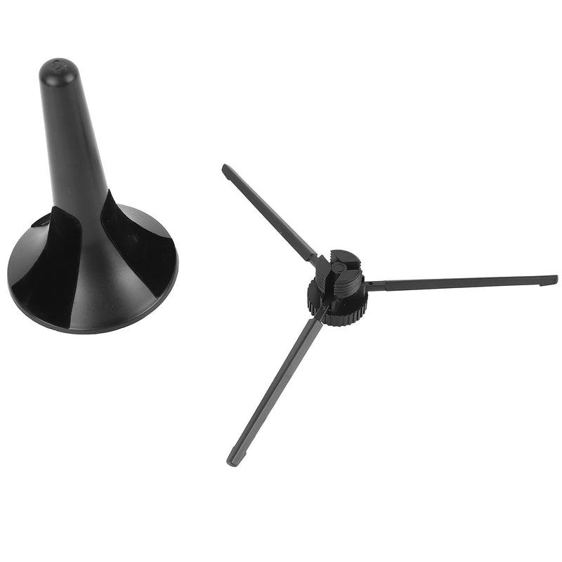 Plastic Trumpet Stand, Foldable Design Adjustable Height Saxophone Holder for Wind Musical Instrument