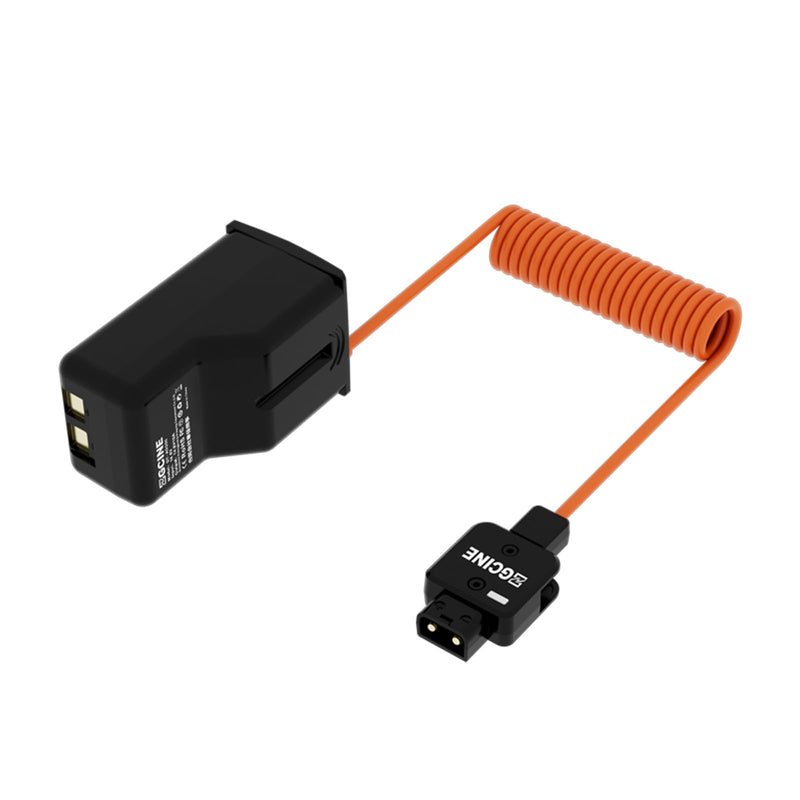 [AUSTRALIA] - ZGCINE DT-AD200 D-Tap Dummy Battery Cable (Braided Wire) for Godox AD200/AD200 Pro/AD300 Pro/AD200 PRO II Flash Ligh | 180° Rotatable Connector, 14.8V/10A Output, Anti-Reverse Protection 