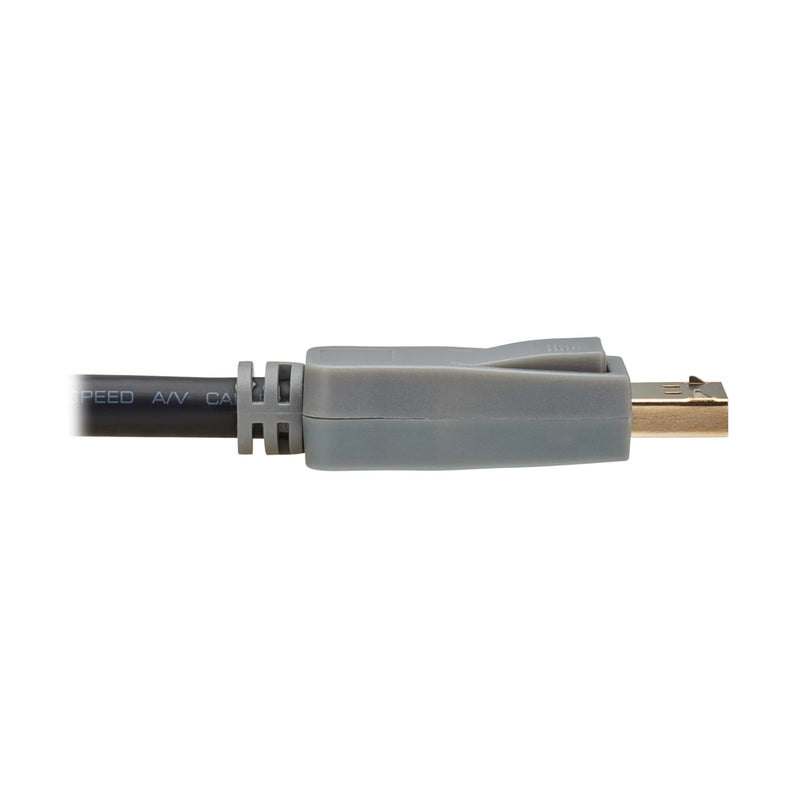Eaton Tripp Lite Series Long DisplayPort Cable, 35ft / 10.7m, 4K@60Hz, Latching Connectors, Display Port 1.2, DP to DP (M/M), HBR2, 4:4:4, HDCP 2.2, Bidirectional, Gold-Plated Plugs (P580-035-4K6) 35 Feet