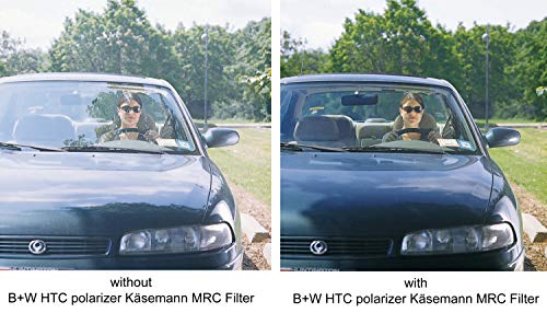 B+W 43mm Basic Circular Polarizer MRC Glass Filter