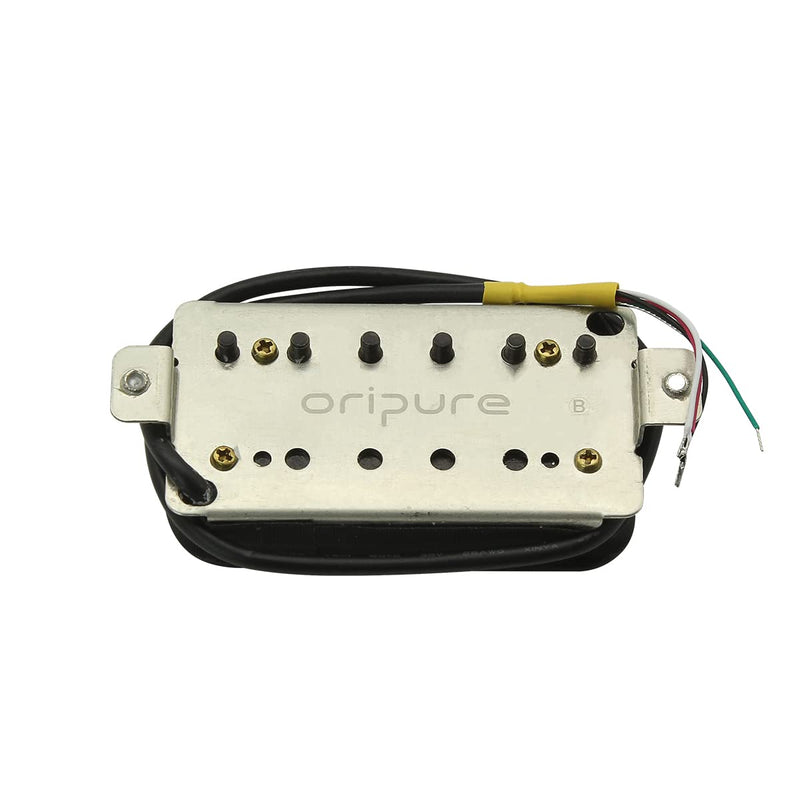 [AUSTRALIA] - Oripure Alnico 5 Guitar Humbucker Pickups Bridge Pickup Hot Dual Rail & Screw Poles 