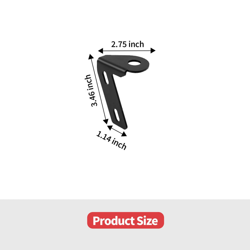 [AUSTRALIA] - A Pillar CB Antenna Mounting Bracket for Jeep Wrangler JK JKU 2007-2018, Driver's Side 
