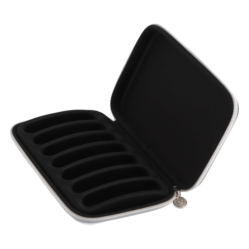[AUSTRALIA] - Keenso Harmonica Storage Case, PU Leather Bag for 7 Harmonicas, Lightweight, Portable Design with Soft Inner Slots and Anti 