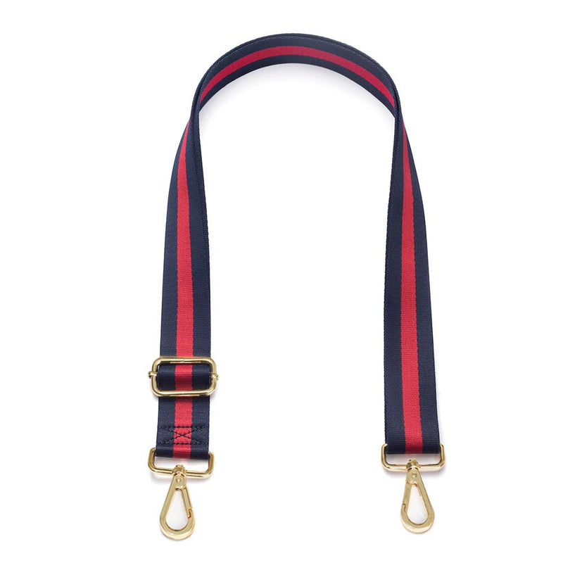 Kolti Purse Strap Replacement Crossbody Handbag Stripe Wide Adjustable Gold Buckle-15