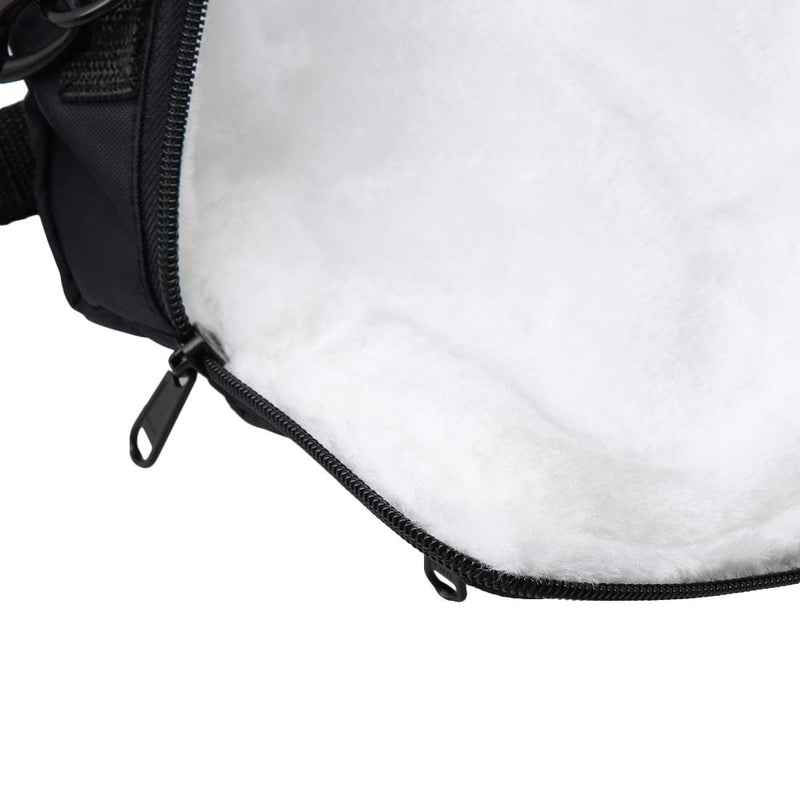 Yibuy Portable Flute Case Bag Adjustable Strap Flute Gig Bag Box Shoulder Strap Padded Carrying Bag for 16-hole Flute