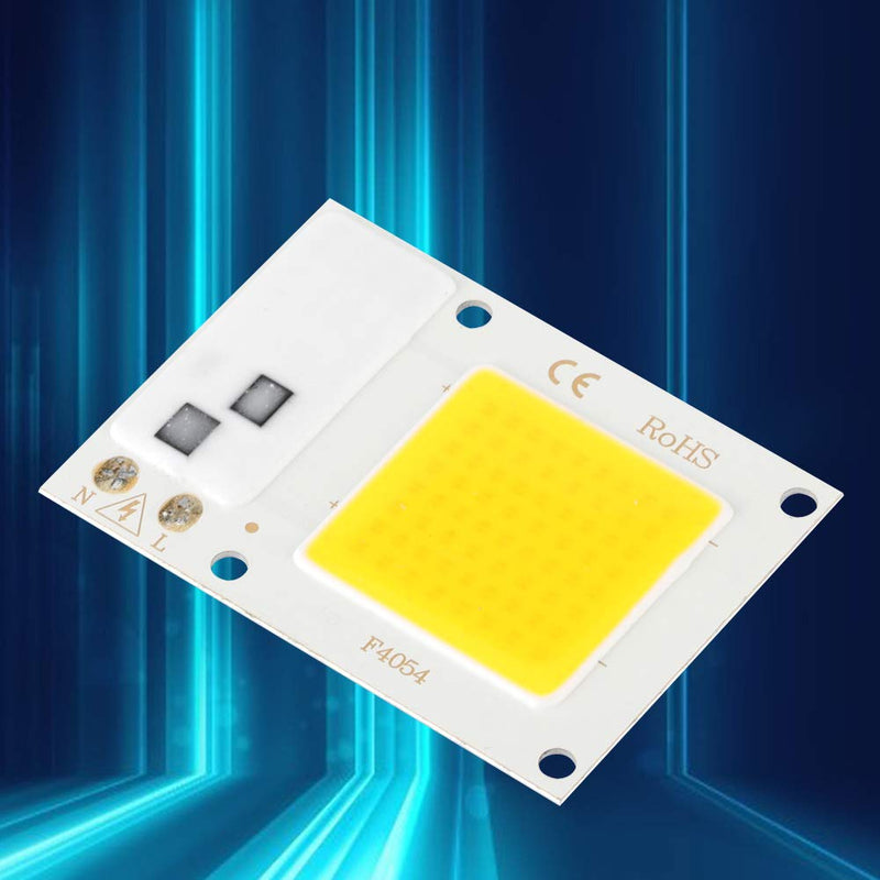 Fdit 20W 220V High Power LED Chip Warm White Energy Saving Chip High Voltage COB LED Chip Light Source Accessories