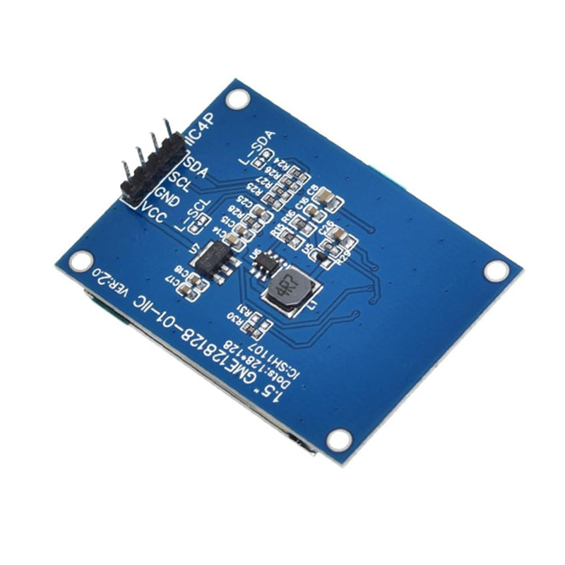 [AUSTRALIA] - Hailege 1.5 Inch SH1107 OLED Display Module 1.5 Inch IIC I2C 4 Pin 128 x 128 OLED Screen LCD Display White 