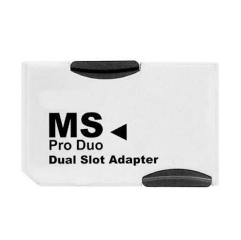 Micro SD TF to Memory Stick MS Pro Duo for PSP 1000/2000 / 3000 Card Dual 2 Slot Adapter Converter CR-5400 CR5400