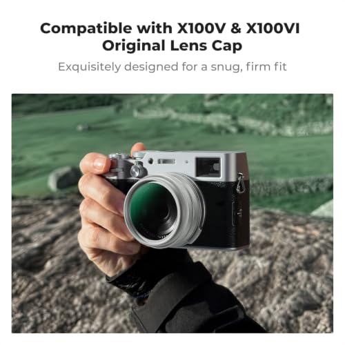 K&F CONCEPT MCUV Filter (Silver Frame) Compatible with Fujifilm X100 Series Silver