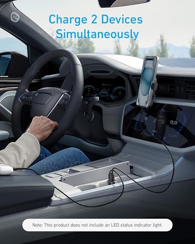 Anker USB C to USB C Cable & Anker USB-C Car Charger
