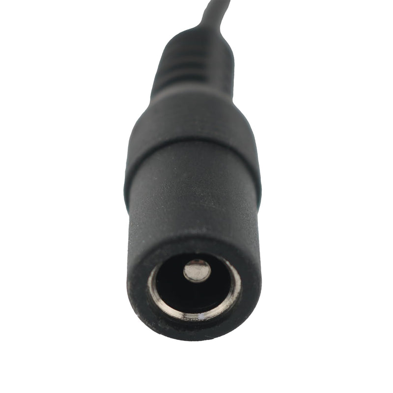 [AUSTRALIA] - 9V Battery Clip Converter Power Connection Cable Female Head 4.72 inche Long Power Cord Battery Snap Wire Reverse Polarity Extension Cable Boost Line Suitable for 9V Guitar Pedal Battery Black 