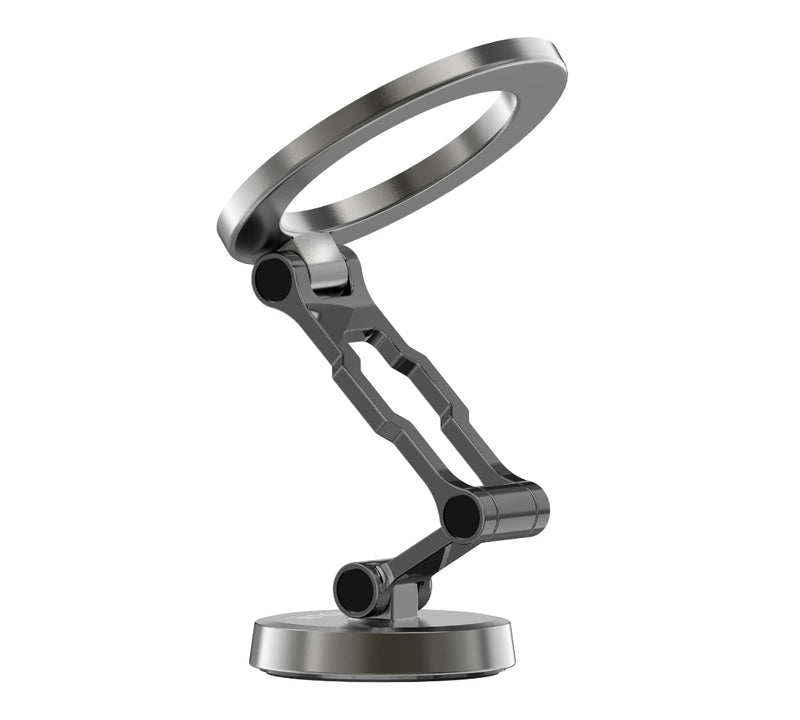 Premium Magnetic Car Phone Mount, Strong Metal Build, 360° Rotation Foldable Dashboard Holder, Powerful Magnet for iPhone, Samsung & All Smartphones – VIDVIE